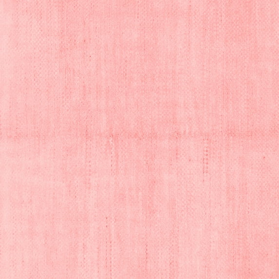 Ahgly Company Machine Washable Indoor Square Solid Red Modern Area Rugs, 7' Square