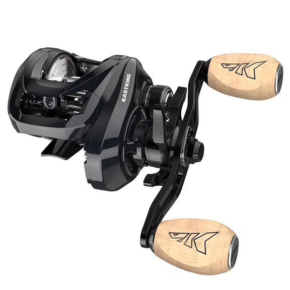 KastKing Baitcasting Reel, Low Profile Baitcaster, 7.2:1 Magnetic Braking SystemFreshwater & Inshore Fishing Reel- Megatron 100