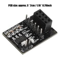 thumbnail image 4 of Módulo Inalámbrico Pinboard Socket Adapter Module Board Nrf24L01 + 3.3V 8Pin 10Pcs Moyic EL007650-00, 4 of 6