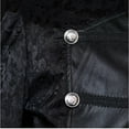thumbnail image 6 of Herrnalise Men's Vintage Halloween Coat Fashion Coat Trench Coat Gothic Coat, 6 of 7