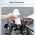 thumbnail image 5 of BOKYAN 360° Dual Cup & Phone Stroller Holder – Foldable, Anti‑Slip, ABS, Fits Bikes & Scooters – 3‑L Bottle Capacity, 5 of 10