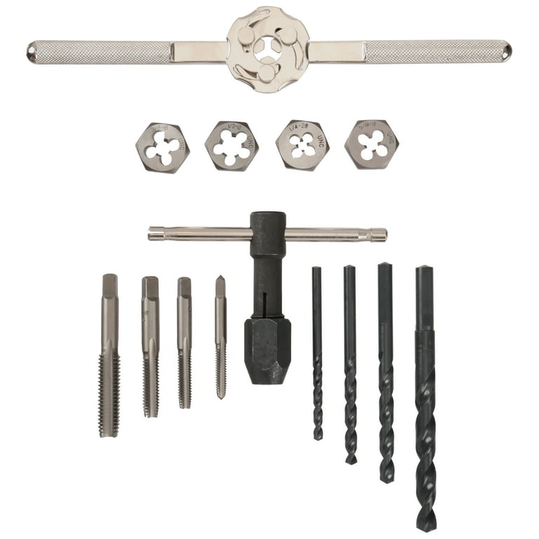 Dewalt Accessories 109217 Fractional Tap Large Hexagon Die Set 14 Piece