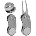 thumbnail image 4 of GolfGreen Repair Fork, One-click Pop-up Golfball Divot Repair Tool High Strength Stainless Steel Fork, 4 of 8