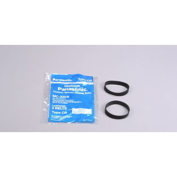 Panasonic MC-220B Type CB, MC883, 8220, 9440 Power Nozzle Belt 2 Pk Generic - 17391