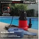 thumbnail image 2 of Bomba Sumergible Plástica Foreman Negro Rojo Silenciosa Para Agua Limpia, 2 of 6