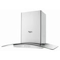 thumbnail image 3 of 36 Inch Wall Mount Chimney Range Hood with 400 CFM Internal Blower, Glass Edge LED Lighting, 3 of 5