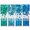 Hole blue green, variant on Aellinatey Dazzling Golden Flakes Glitter Leaf Sheets for Projects and Artistic Creation