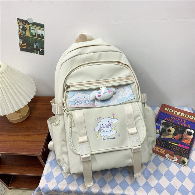 Sanrio Cartoon Kuromi Large Capacity Backpack School Bags For Teenage