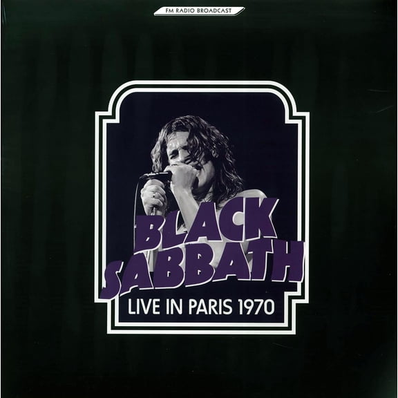 Black Sabbath - Live In Paris 1970 (2xLP) - Vinyl LP