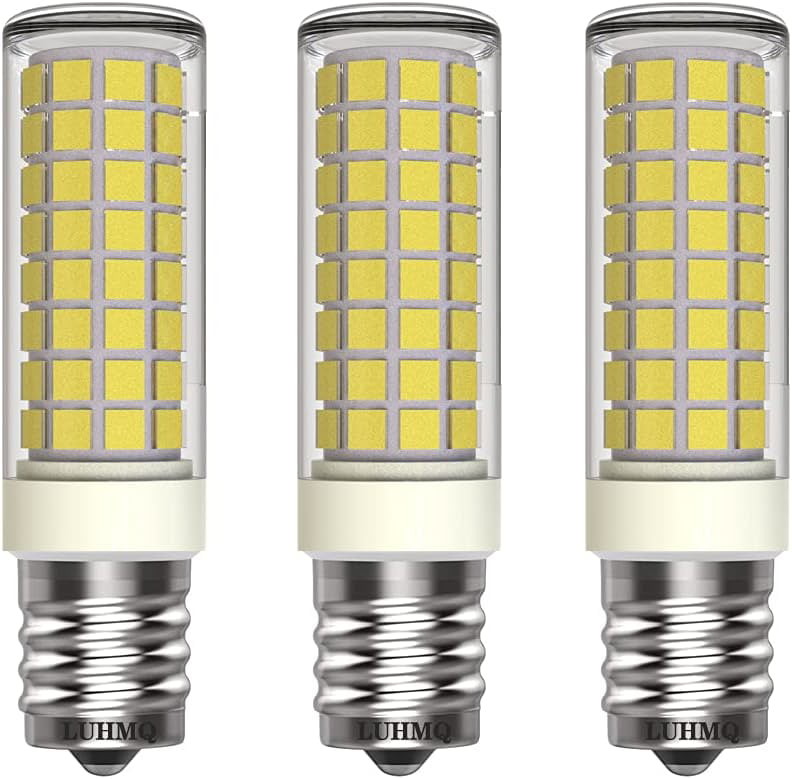 E17 LED Bulbs 3 Pack for Microwave Light Bulbs,Over Stove Lights,Range Hood,7W (70W Halogen Bulb Equivalent) 700 Lumen AC120V E17 Bulb Home Lighting(Daylight White 6000K) - Walmart.com