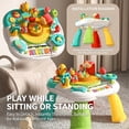 thumbnail image 2 of Toddler Activity Learning Table with Music and Piano, Early Educational Sensory Toy for Kids Ages 1-3, 2 of 6