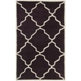 thumbnail image 2 of SAFAVIEH Chatham Clinton Geometric Wool Area Rug, Dark Purple, 3' x 5', 2 of 10