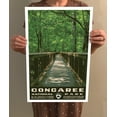 thumbnail image 4 of Congaree National Park Vintage Travel Poster / Postcard WPA Style Retro South Carolina, 4 of 4