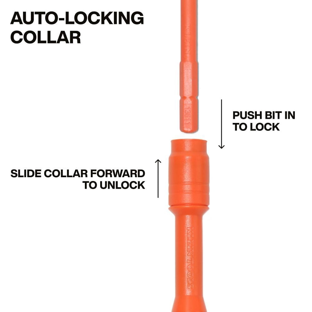 Klein Tools 4-In-1 Insulated Auto-Lock Screwdriver