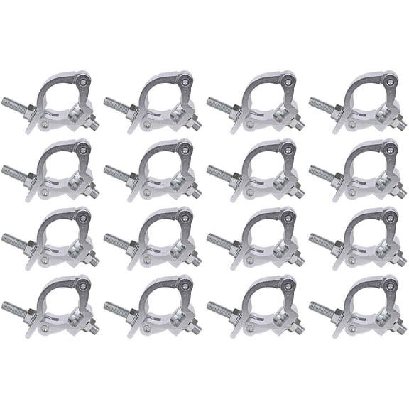 16) Chauvet CLP15 CLP-15 360° Wrap Around O Clamp Lighting Mounts Light Mounting