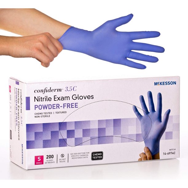 Mckesson 146974C Tactile Touch NonSterile Nitrile Exam Gloves Chemo