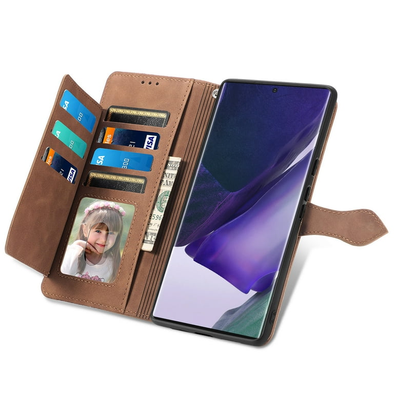 Monwutong Zipper Storage Design Wallet Phone Case For Nokia