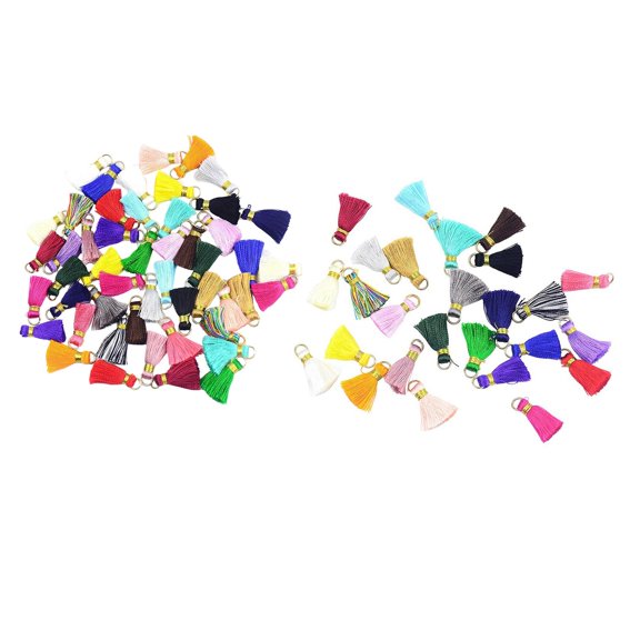 Charms Tassel Bulk Keychains Supplies Key Chains Tassel for Key Chains DIY Keychain Making Woman