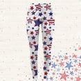 thumbnail image 3 of MKLEKYY Leggings de mujer de vestir, leggings estampados del Día de la Independencia para mujer, leggings de ejercicio físico, pantalones de yoga, 3 of 4