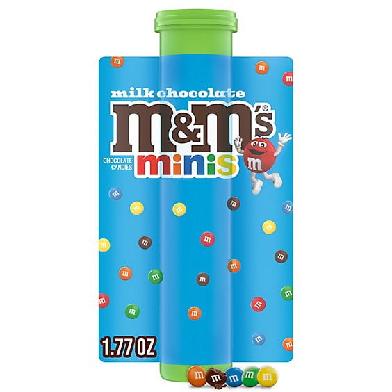 M&M'S Minis Milk Chocolate Candy Tube - 1.77 Oz
