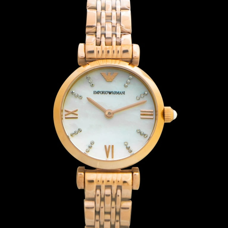 ★人気のデザイン★ EMPORIO ARMANI GIANNI T-BAR LADIES WATCH Emporio Armani Gianni T-Bar Quartz Crystal Ladies Watch