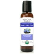 Velona Black Cumin Seed Oil USDA Certified Organic 2 oz Unrefined Cold Pressed