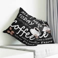 thumbnail image 4 of Throw Pillow Covers 26x26 Inch, Vintage Coffee Decorative Pillow Cases for Couch Sofa Bed, Farmhouse Coffee Beans Cup Country Cotton Linen Square Home Decor Pillowcases with Hidden Zipper, 4 of 7