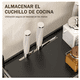 thumbnail image 3 of Estante De Cocina Belug Para Almacenar Especias Para La Nevera Negro, 3 of 5
