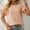 Orange, variant on New summer arrivals Olyvenn Summer Tops for Women Dressy Casual Ruffle Short Sleeve Eyelet Embroidery T Shirts Loose Fit Crewneck Pullover Blouses Beige L