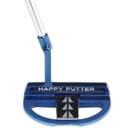 Heavy Putter Midweight Series - 2017 Happy Putter Mallet 35 Inch Eye Align Series Adjustable Putter W/Head Cover