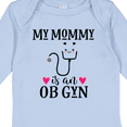 thumbnail image 4 of Inktastic OB GYN Mom Baby Gift Girls Long Sleeve Baby Bodysuit, 4 of 5