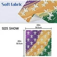 thumbnail image 7 of Dreamtimes Mardi Gras Cloth Napkins Set of 4, Oversized Washable Reusable Polyester Dinner Table Napkins for Family, Restaurant, Party Decor, 20 x 20 Inch, 7 of 7