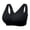 Black, variant on Summer Thin Seamless Bra Middle-Aged Women Plus Size Front Closure Wireless Comfort Bras Full Support Sleep Bralette(Color:Pink,Size:XX-Large) (Pink, XXL)