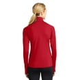 thumbnail image 3 of Sport-Tek ® Ladies Sport-Wick ® Stretch 1/2-Zip Pullover. LST850, 3 of 3