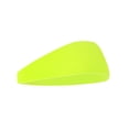 thumbnail image 2 of Lumtrix Mens Women Wide Running Headband Stretchy Sweatband Sports Headband for Cycling,Basketball,Yoga,Fitness Workout Plain Unisex Hairband Fluorescence Yellow One Size, 2 of 3