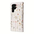 thumbnail image 2 of Wallet Flip Faux Leather Case Flower Patterned Card Slots Kickstand Phone Cases For Samsung Galaxy A54 A34 A24 A14 A04E A22E A23E A23S A53 A33 A23 A52 A32 A22 A12 A51, 2 of 4