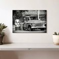 thumbnail image 2 of Elephant Stock Old Chevrolet Gas Station Wall Art - Horizontal Canvas Wall Art - Living Room Wall Decor - Transportation Canvas - Black And Gray Decor By Philippe Hugonnard - 12" x 8", 2 of 8