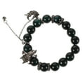 thumbnail image 2 of MRLESS Unisex Beaded Bracelet Dark Stone Beads Bracelet Ancient Bracelet with Moon Snake and Dragon Charms for Daily Wear Decorative Beaded Bracelet, 2 of 6