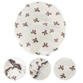 thumbnail image 3 of Unique Bargains Women Double Layer Bow Shower Cap 1 Pc White, 3 of 3
