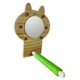 thumbnail image 6 of balikha Bird Parakeet Mirror for Cage,Parrot Perch Stand,Wooden Parakeet Accessories,Bird Toy for Parakeets,Grey Macaw,Conures,Finch, 6 of 9