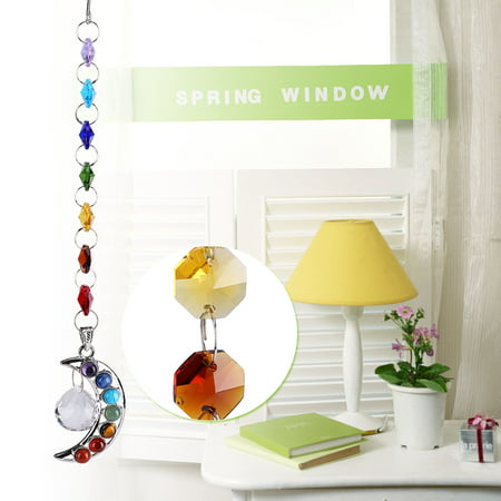 Crystal Prisms Rainbow Balls Pendulum Pendant Window Hanging Decor Home Wedding Ornament, Hanging Window Decor,Prisms