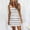 Multicolor#10, variant on Wowcloth Women's Casual Printed V-neck Short Suspender Dress - Fashionable Poolside Outfit
