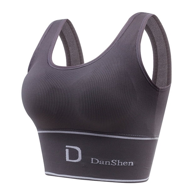 Hermosa espalda letra en forma de U Honda deportes Yoga chaleco pecho almohadilla tubo sin anillo de acero envuelto pecho ropa interior Fridja nalpqowj36420