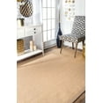 thumbnail image 2 of nuLOOM Orsay Machine Woven Sisal Area Rug, 8', Beige, 2 of 4