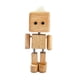 thumbnail image 3 of Figura de hombre de madera temblorosa Figura tambaleante Pies temblorosos Muñeco de hombre de madera Escritorio marrón claro 85 cm, 3 of 8
