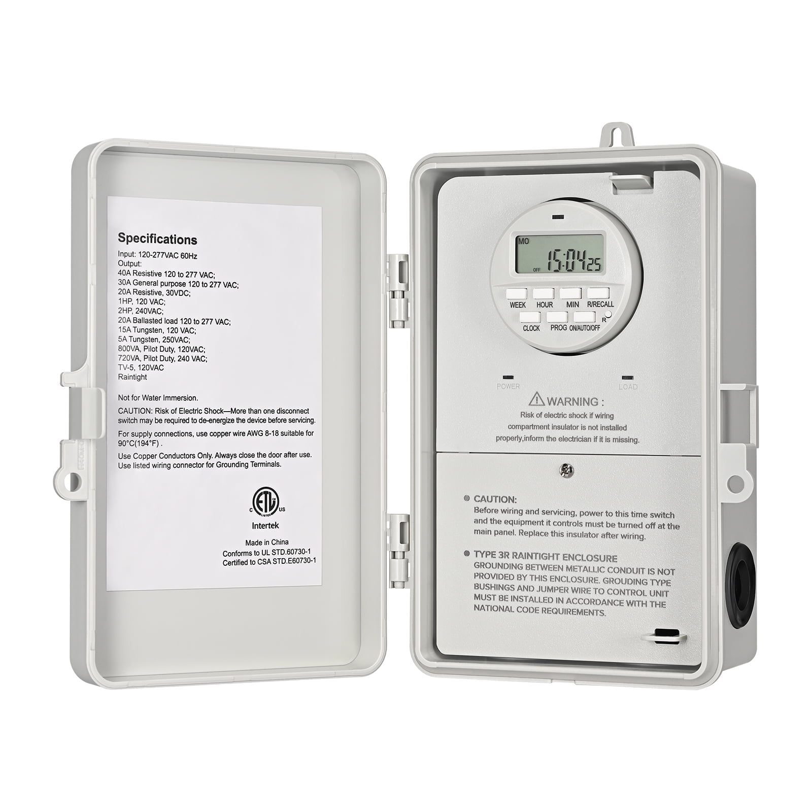 BN-LINK Timer Pompa Piscina, Scatola Timer Wi-Fi Smart Da Esterno - Foto 6