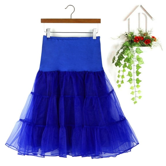 Women High Waist Pleated Short Skirt Adult Tutu Dancing Polyester Fashionable Casual