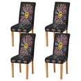 thumbnail image 2 of BZSMCE Chairs Slipcovers Dining Chair Covers Joyful Bloom Creative Pattern, 2 of 7