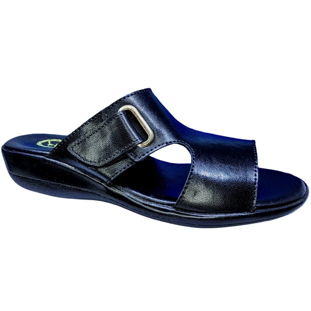 Sandalias de Mujer en Piel Cabra Acojinado Huarache Casual Confort 22/27