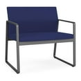 thumbnail image 1 of Gansett Reception Waiting Room Bariatric Chair / Charcoal Steel / Blue, 1 of 5